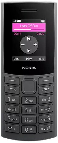 Nokia Nokia 105 Zwart - Mobiele telefoon Nokia Nokia 105 Zwart - Mobiele telefoon