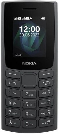Nokia Nokia 105 Zwart - Mobiele telefoon Nokia Nokia 105 Zwart - Mobiele telefoon