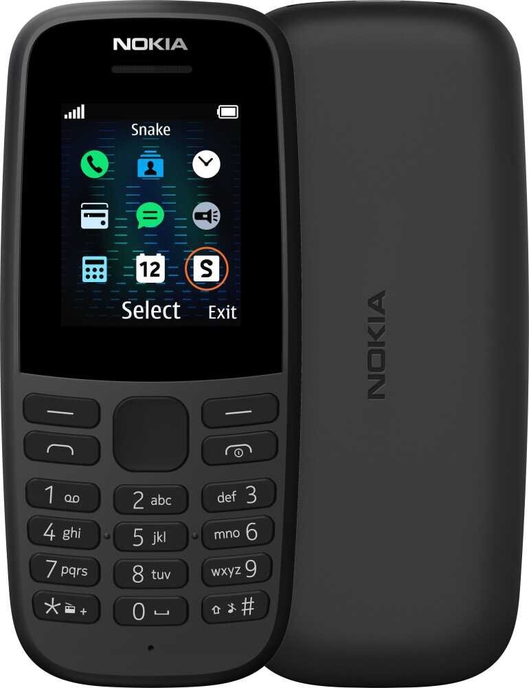 Nokia Nokia 105 Zwart - Mobiele telefoon Nokia Nokia 105 Zwart - Mobiele telefoon