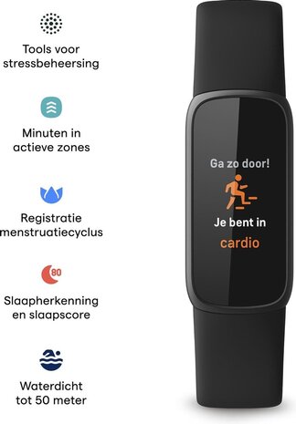 Fitbit Luxe Zwart - Activity tracker