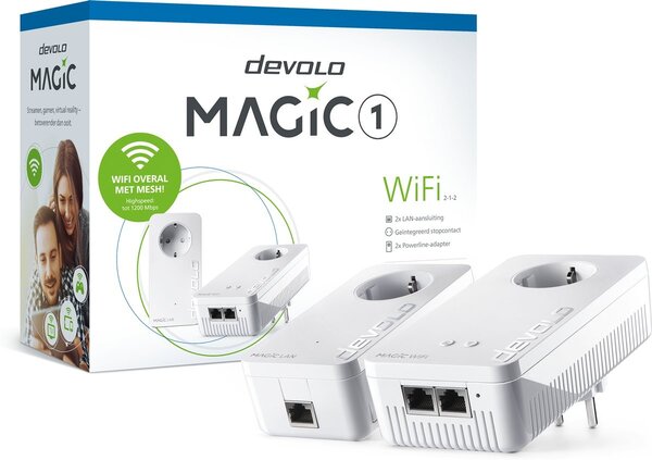 Devolo Devolo 8364 Magic 1 WiFi Starter Kit - Powerline adapter Devolo Devolo 8364 Magic 1 WiFi Starter Kit - Powerline adapter