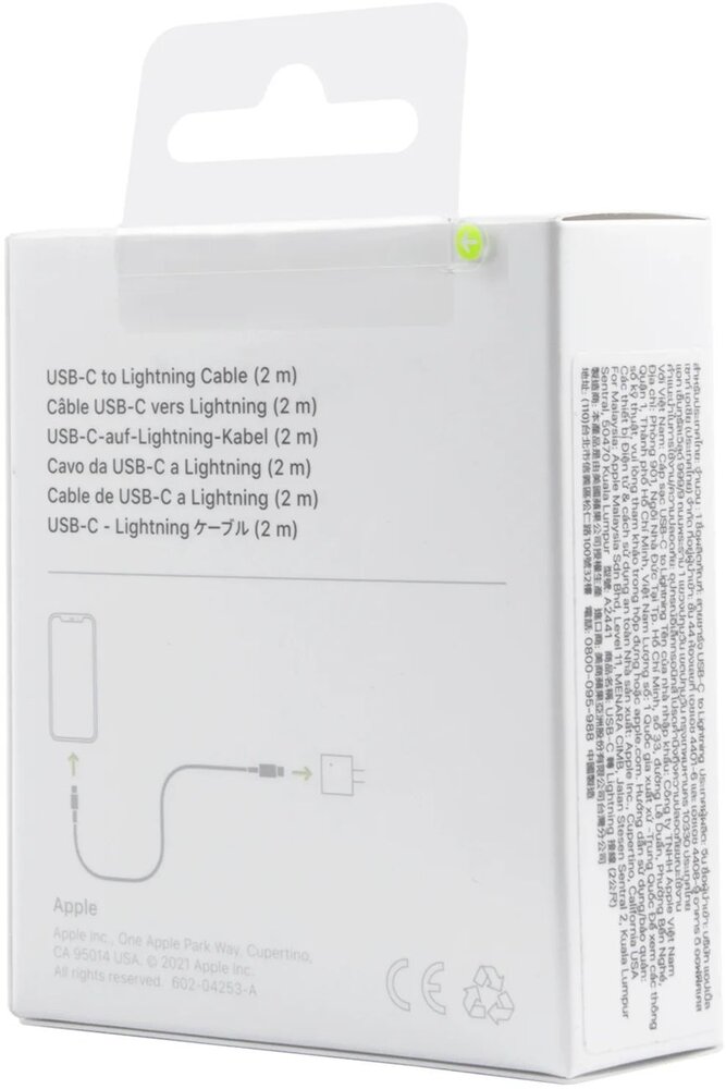 Apple Apple USB?C naar Lightning kabel - 2 meter