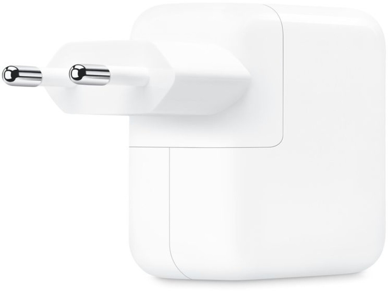 Apple Apple 35W USB-C oplader Twee USB?C-poorten Wit Apple Apple 35W USB-C oplader Twee USB?C-poorten Wit