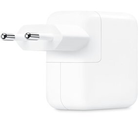 Apple Apple 35W USB-C oplader Twee USB?C-poorten Wit Apple Apple 35W USB-C oplader Twee USB?C-poorten Wit