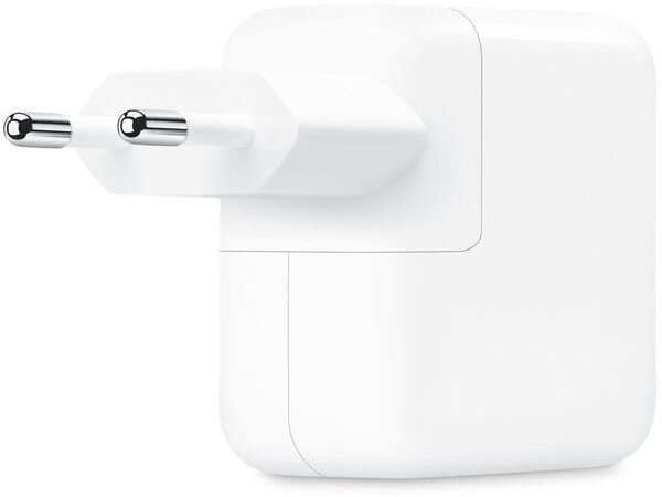 Apple Apple 35W USB-C oplader Twee USB?C-poorten Wit Apple Apple 35W USB-C oplader Twee USB?C-poorten Wit
