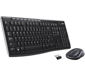 Logitech Logitech MK270 - Toetsenbord + muis set Logitech Logitech MK270 - Toetsenbord + muis set