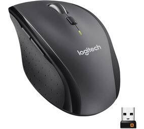 Logitech Logitech Wireless Marathon Mouse M705 - Muis Logitech Logitech Wireless Marathon Mouse M705 - Muis