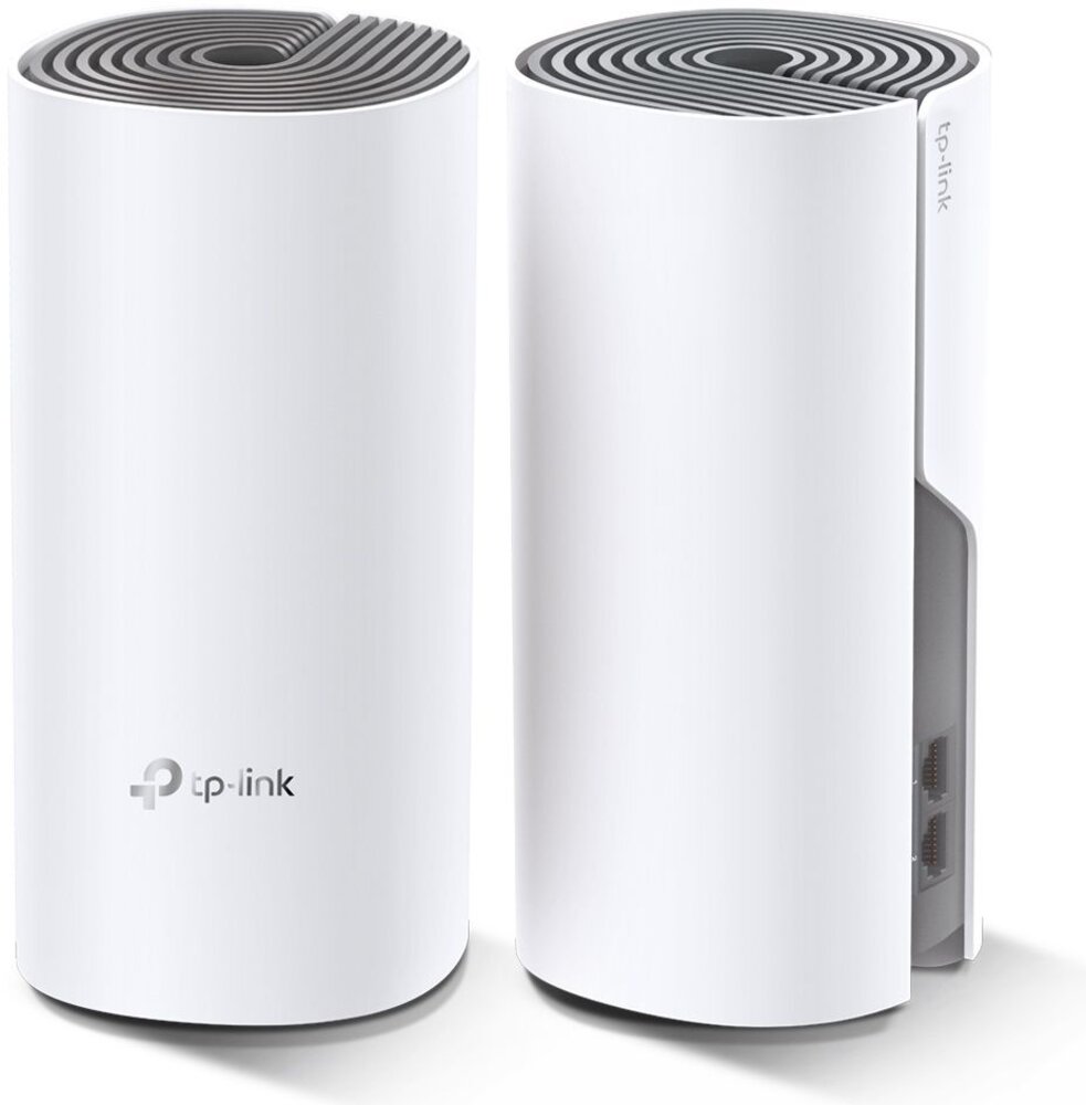 TP-Link TP-Link Deco E4 - Mesh Wifi - 2-pack - Wit - Router TP-Link TP-Link Deco E4 - Mesh Wifi - 2-pack - Wit - Router