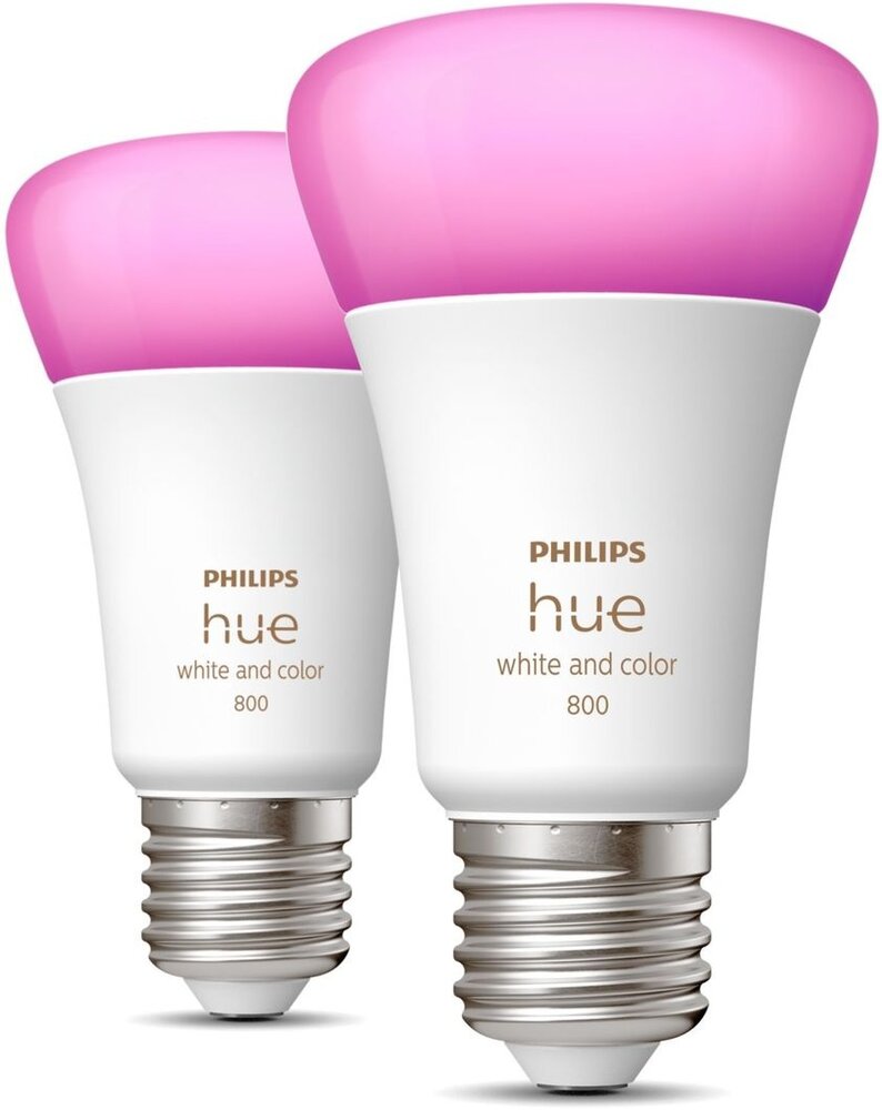 Philips  Philips Hue Slimme Lichtbron E27 Duopack