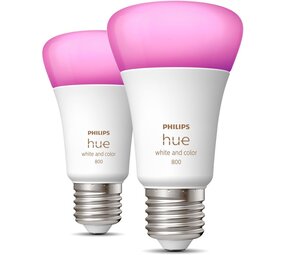 Philips  Philips Hue Slimme Lichtbron E27 Duopack