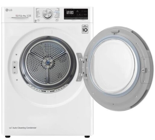 LG LG RC80V9AV4Q - Warmtepompdroger LG LG RC80V9AV4Q - Warmtepompdroger