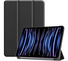 Just in Case Just in Case Smart Tri-Fold tablethoes voor Apple iPad Pro 11 2021 / Apple iPad Pro 11 2022 - Zwart Just in Case Just in Case Smart Tri-Fold tablethoes voor Apple iPad Pro 11 2021 / Apple iPad Pro 11 2022 - Zwart