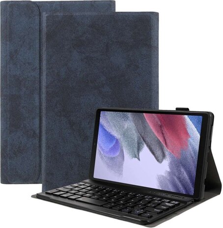 Just in Case Galaxy Tab A7 Lite Vintage Bluetooth Keyboard Cover Just in Case Galaxy Tab A7 Lite Vintage Bluetooth Keyboard Cover