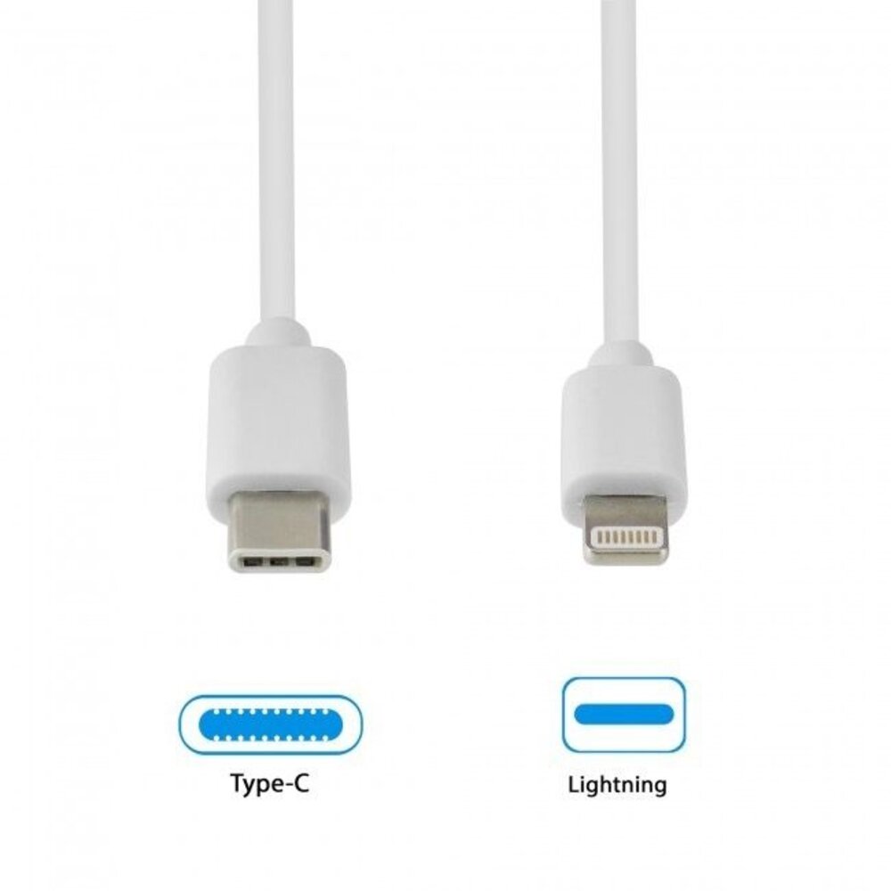 Grab 'n Go Grab 'N Go USB-C naar Apple Lightning Kabel 1 Meter Grab 'n Go Grab 'N Go USB-C naar Apple Lightning Kabel 1 Meter