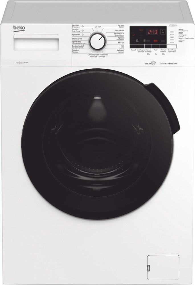Beko Beko WTV7825XCW1 SteamCure - Wasmachine