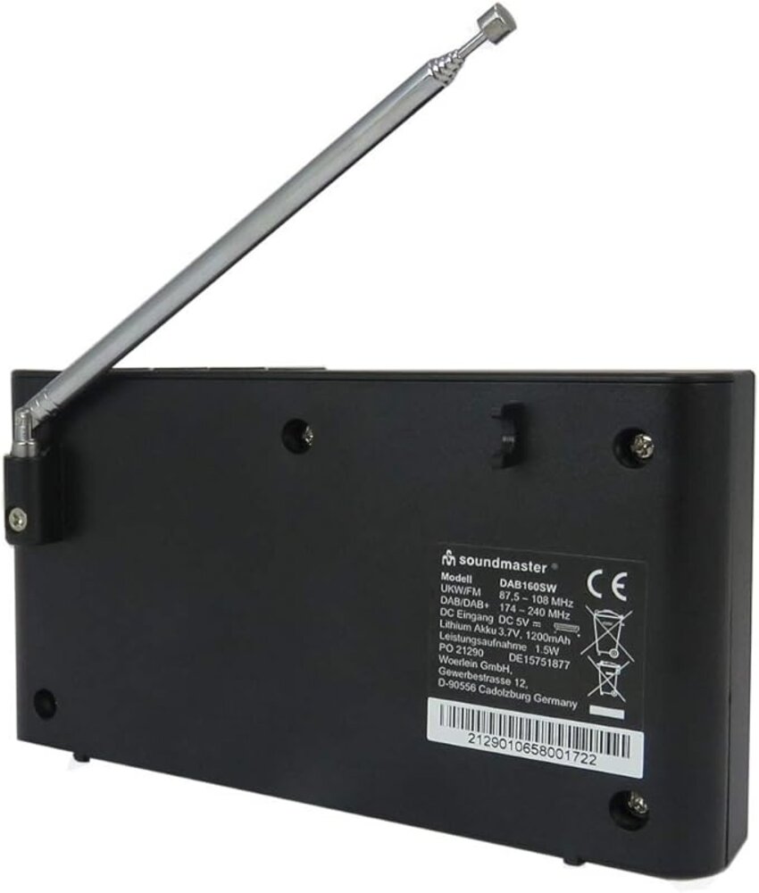 Soundmaster Soundmaster DAB160SW - CD speler