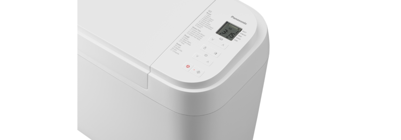 Panasonic Panasonic SD-B2510 Wit - Broodbakmachine Panasonic Panasonic SD-B2510 Wit - Broodbakmachine