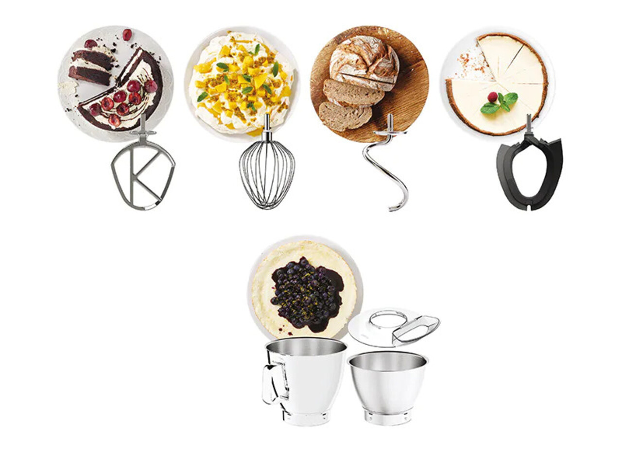 Kenwood Kenwood KVL85.004SI  Chef Titanium Baker XL - Keukenmachine