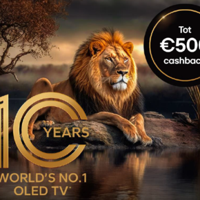 LG - Nu tijdelijk tot €500,- cashback bij aankoop van een OLED actiemodel