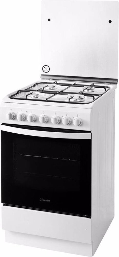 Indesit Indesit IS5G5PHW/NL - Gasfornuis Indesit Indesit IS5G5PHW/NL - Gasfornuis