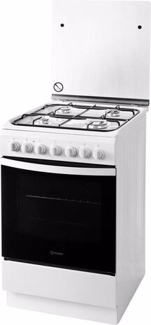 Indesit Indesit IS5G5PHW/NL - Gasfornuis Indesit Indesit IS5G5PHW/NL - Gasfornuis
