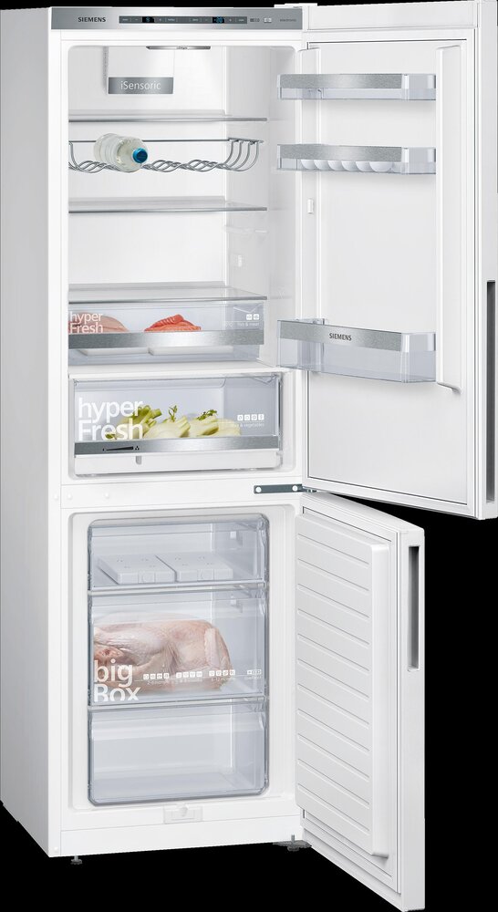 Siemens Siemens KG36EAWCA Vrijstaande - Koel-vriescombinatie Siemens Siemens KG36EAWCA Vrijstaande - Koel-vriescombinatie