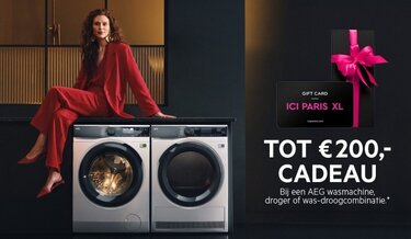 AEG - Ontvangt een ICI PARIS XL-voucher tot 200 euro cadeau!