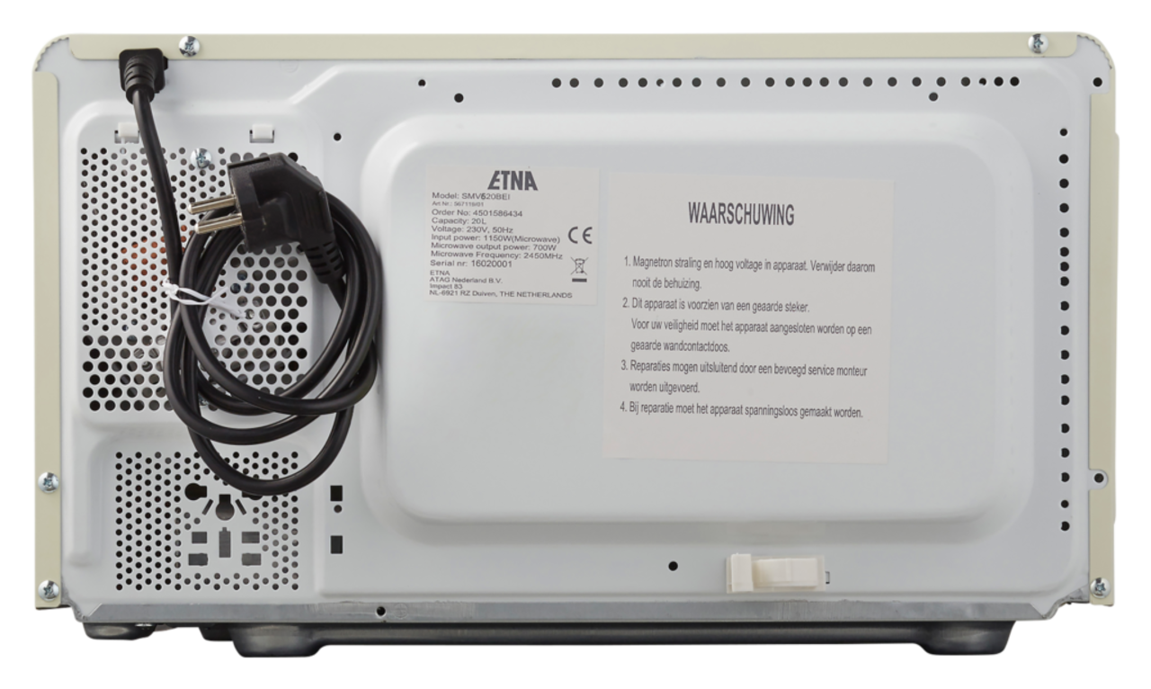 ETNA ETNA SMV620BEI - Solo magnetron