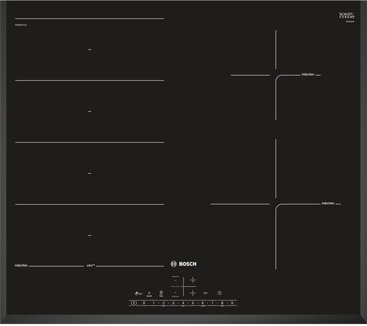 Bosch Bosch PXE651FC1E Inductie Kookplaat  - Inductiekookplaat