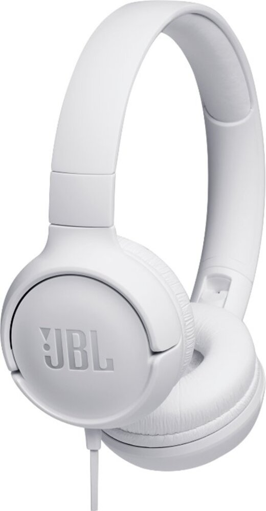 JBL JBL Tune 500 Wit On-ear koptelefoon - Draadloze koptelefoon