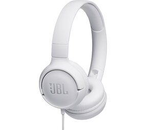 JBL JBL Tune 500 Wit On-ear koptelefoon - Draadloze koptelefoon