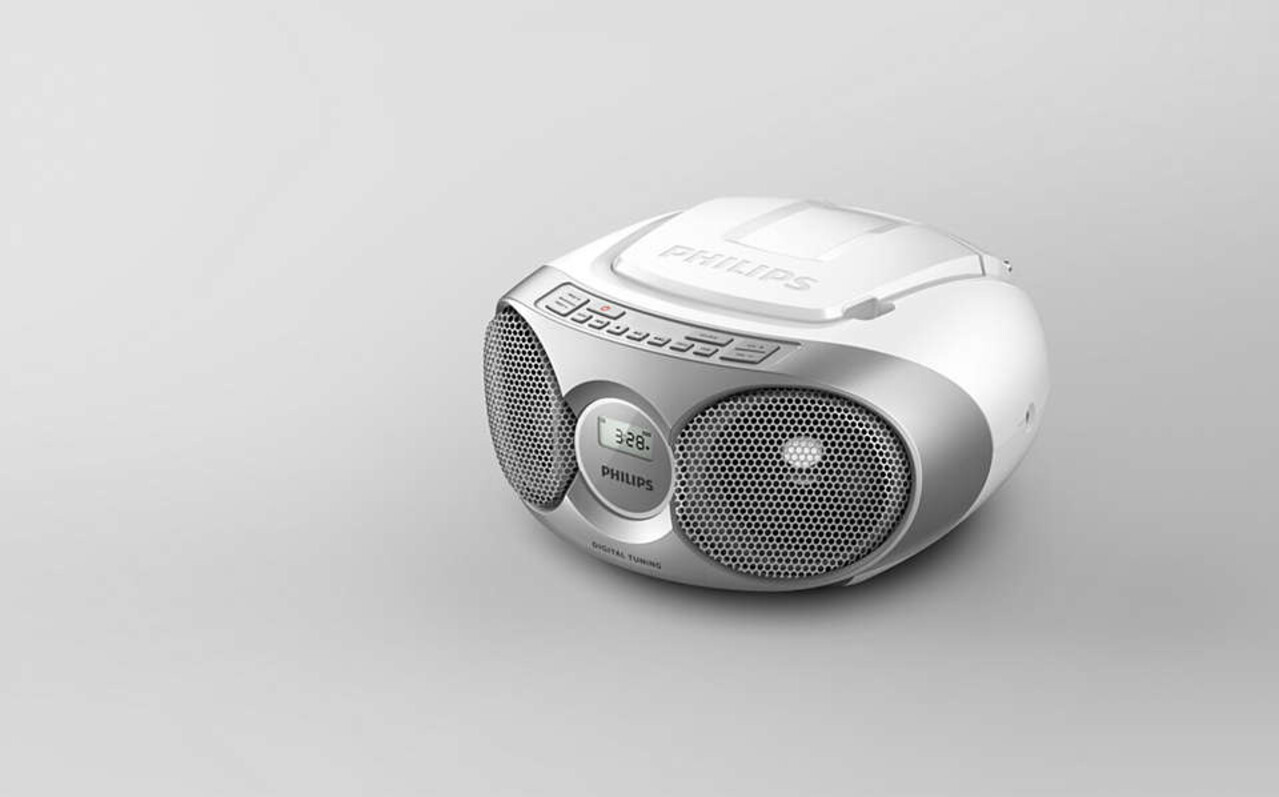 Philips  Philips AZ215S/12 Radio Wit - CD speler