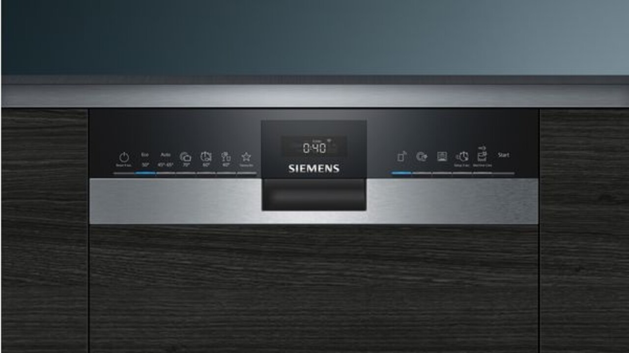 Siemens Siemens Half geïntegreerde vaatwasser SR55ZS11ME - Inbouw vaatwasser