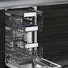 Siemens Siemens Half geïntegreerde vaatwasser SR55ZS11ME - Inbouw vaatwasser Siemens Siemens Half geïntegreerde vaatwasser SR55ZS11ME - Inbouw vaatwasser