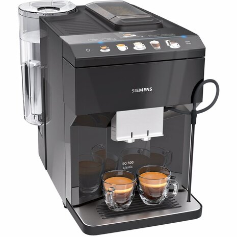 Siemens Siemens EQ.500 Classic TP503R09 Zwart - Koffiemachine Siemens Siemens EQ.500 Classic TP503R09 Zwart - Koffiemachine