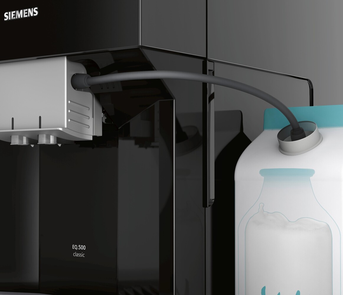 Siemens Siemens EQ.500 Classic TP503R09 Zwart - Koffiemachine Siemens Siemens EQ.500 Classic TP503R09 Zwart - Koffiemachine