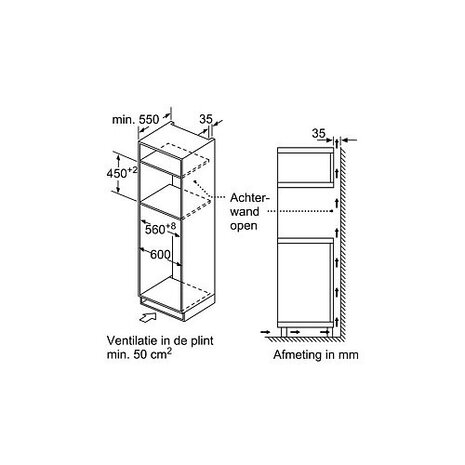 Bosch Bosch CMA585GS0 - Combimagnetron Bosch Bosch CMA585GS0 - Combimagnetron