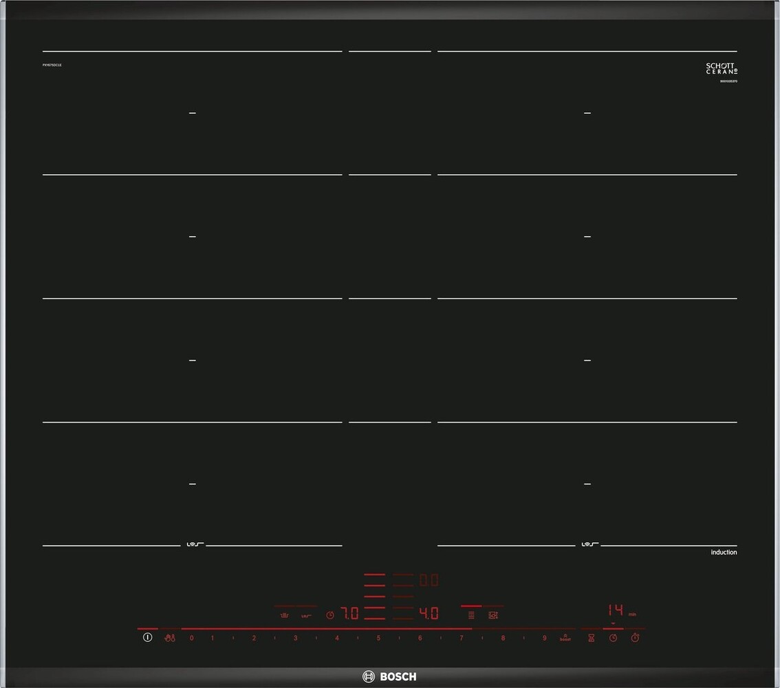 Bosch Bosch PXY675DC1E - Inductiekookplaat Bosch Bosch PXY675DC1E - Inductiekookplaat