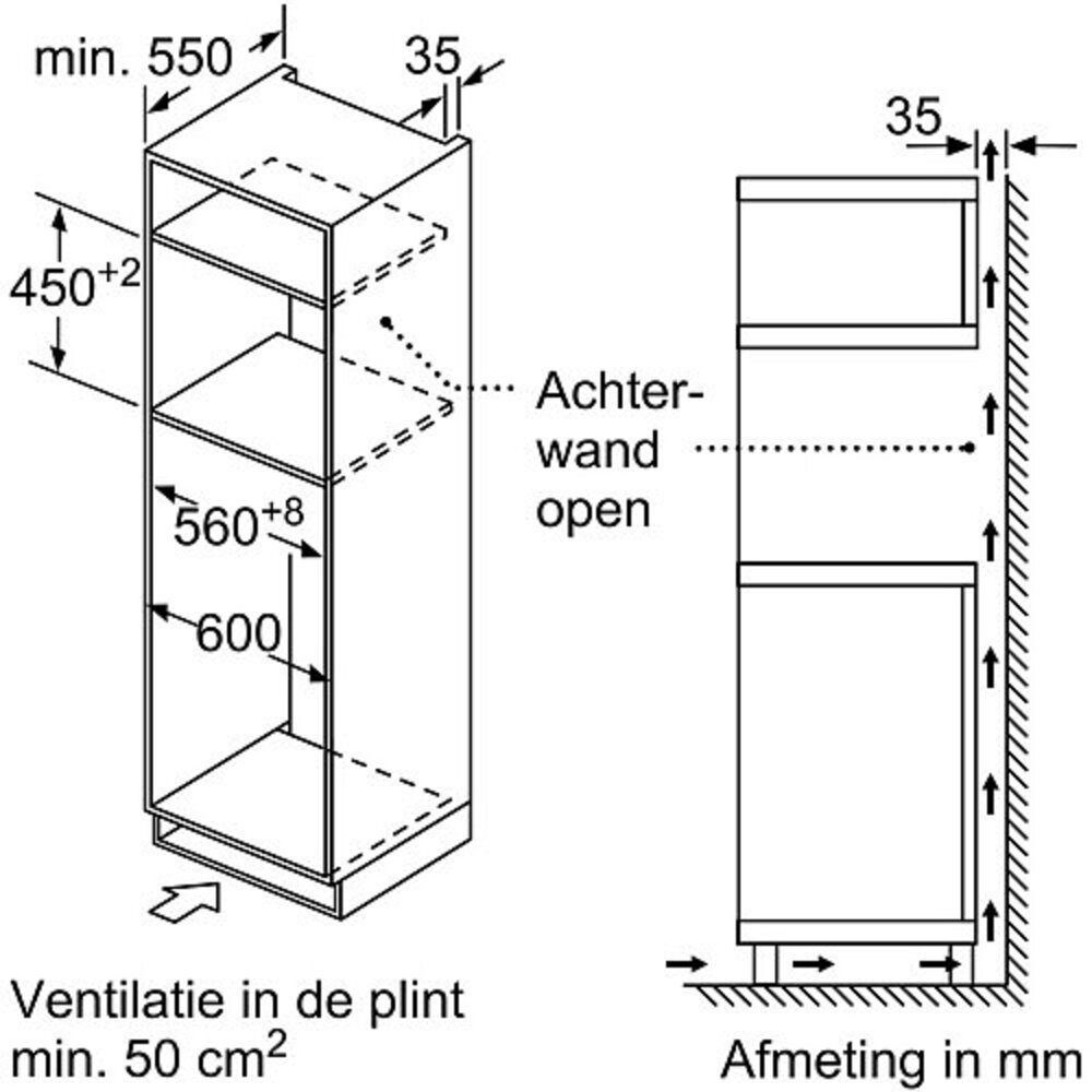 Siemens Siemens iQ500 CM585AGS0 - Inbouw oven Siemens Siemens iQ500 CM585AGS0 - Inbouw oven