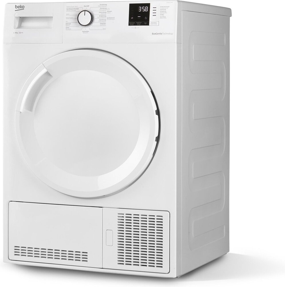 Beko Beko DS8412PA0 - Warmtepompdroger Beko Beko DS8412PA0 - Warmtepompdroger
