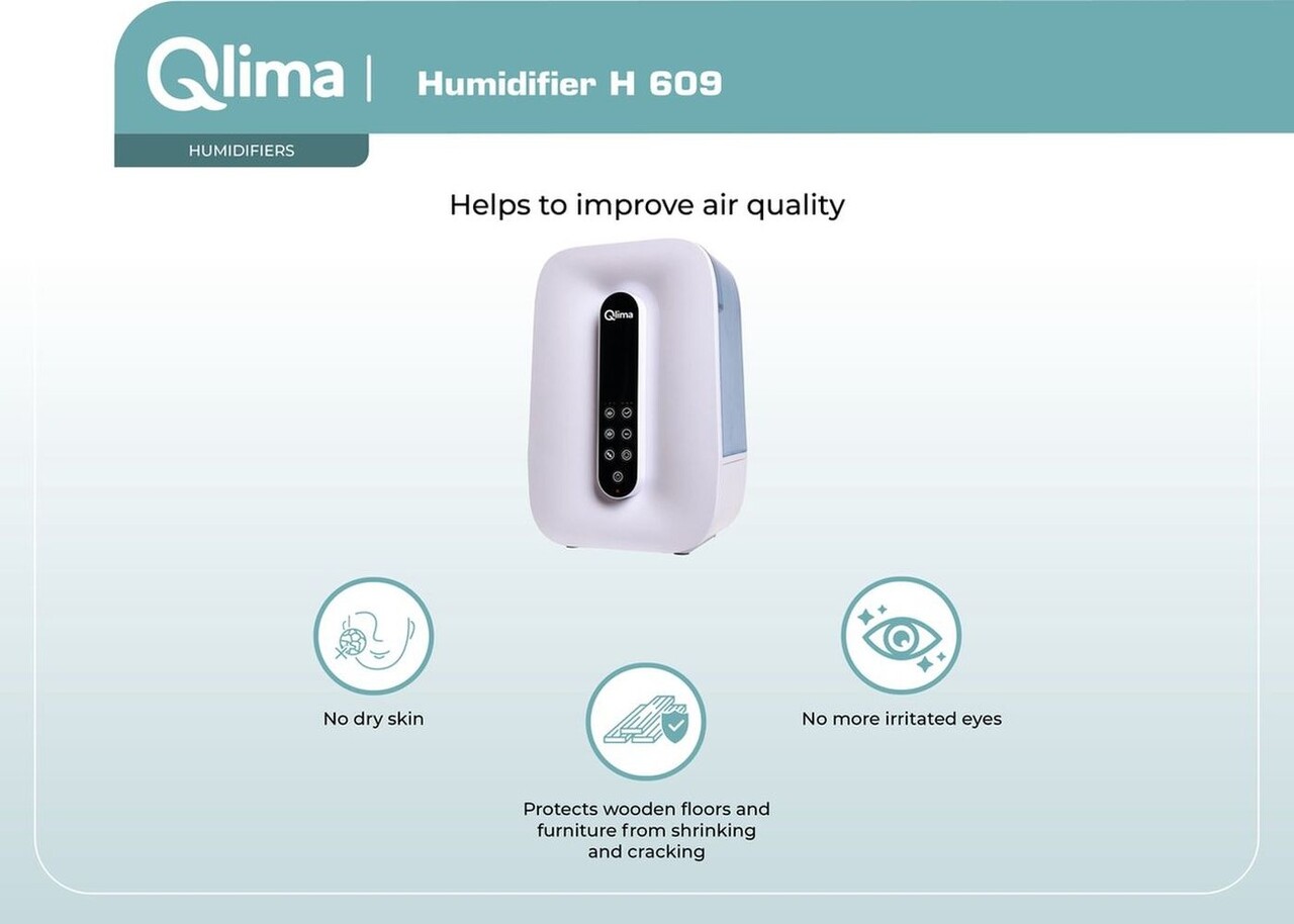 Qlima Qlima H 609  - Luchtbevochtiger