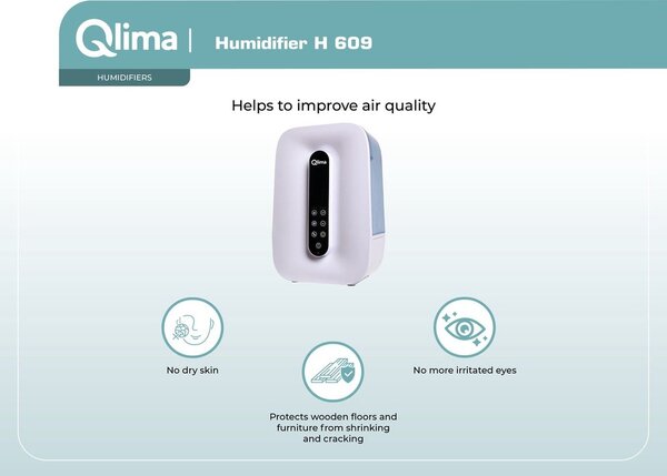 Qlima Qlima H 609  - Luchtbevochtiger