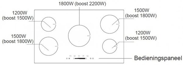 Exquisit Exquisit EKI901-2  - Inductiekookplaat