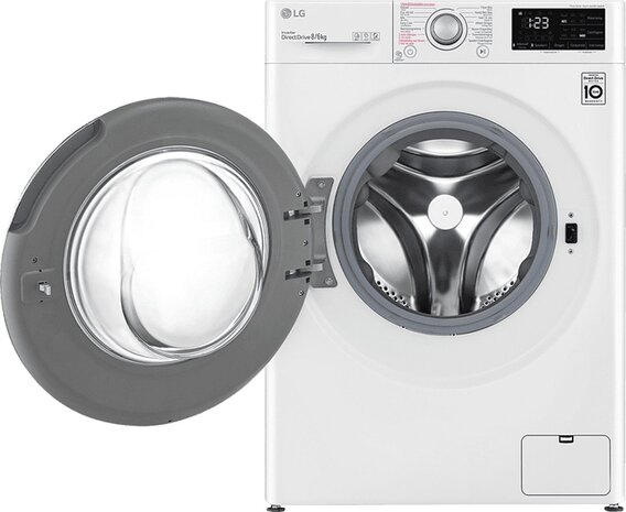 LG LG F4DV308S1E - Was-droogcombinatie LG LG F4DV308S1E - Was-droogcombinatie