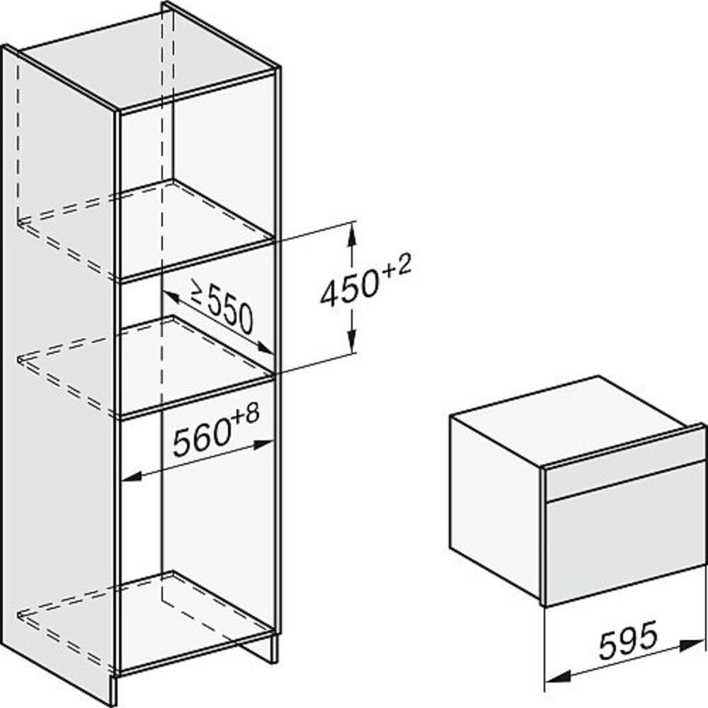 Miele Miele DGC 7440 OBSW - Inbouw oven