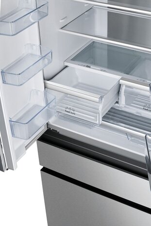 Hisense Hisense RF540N4SBI2 - Amerikaanse koelkast Hisense Hisense RF540N4SBI2 - Amerikaanse koelkast