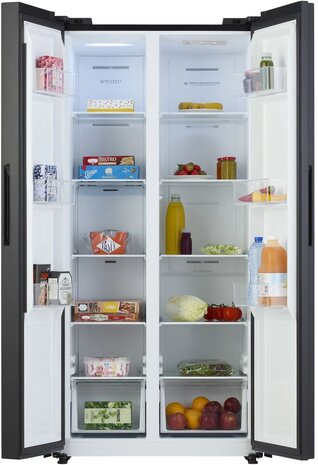 Inventum Inventum SKV0177B - Amerikaanse koelkast