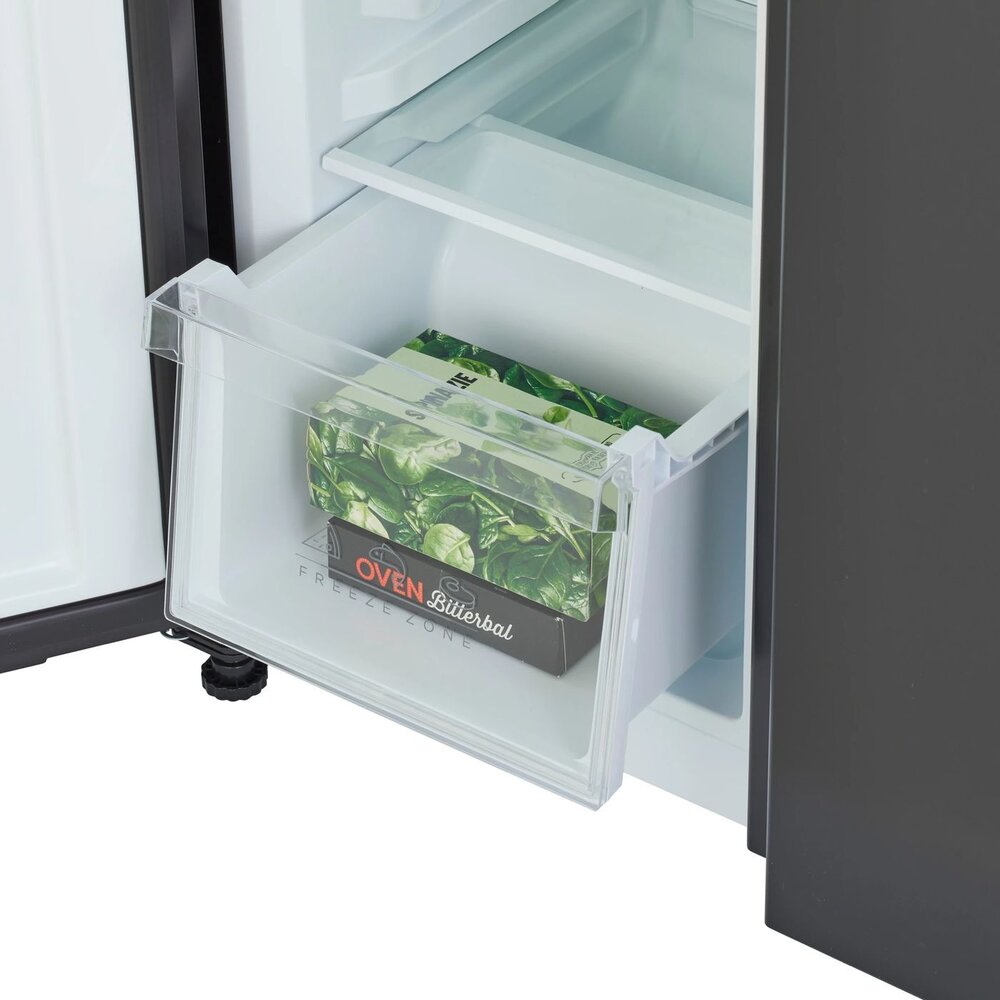 Inventum Inventum SKV0177B - Amerikaanse koelkast