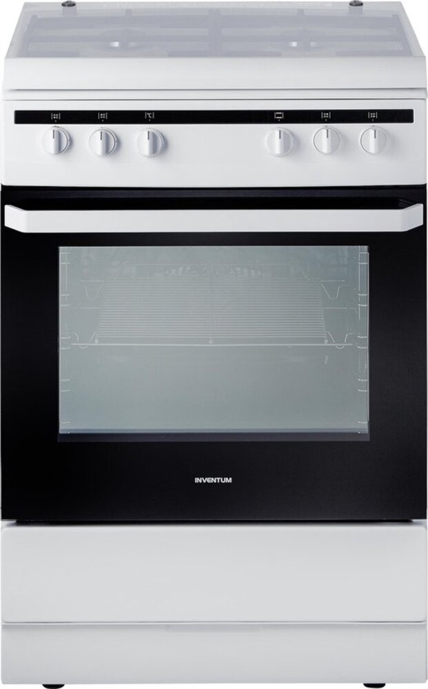 Inventum Inventum VFG6020GWIT - Gasfornuis Inventum Inventum VFG6020GWIT - Gasfornuis