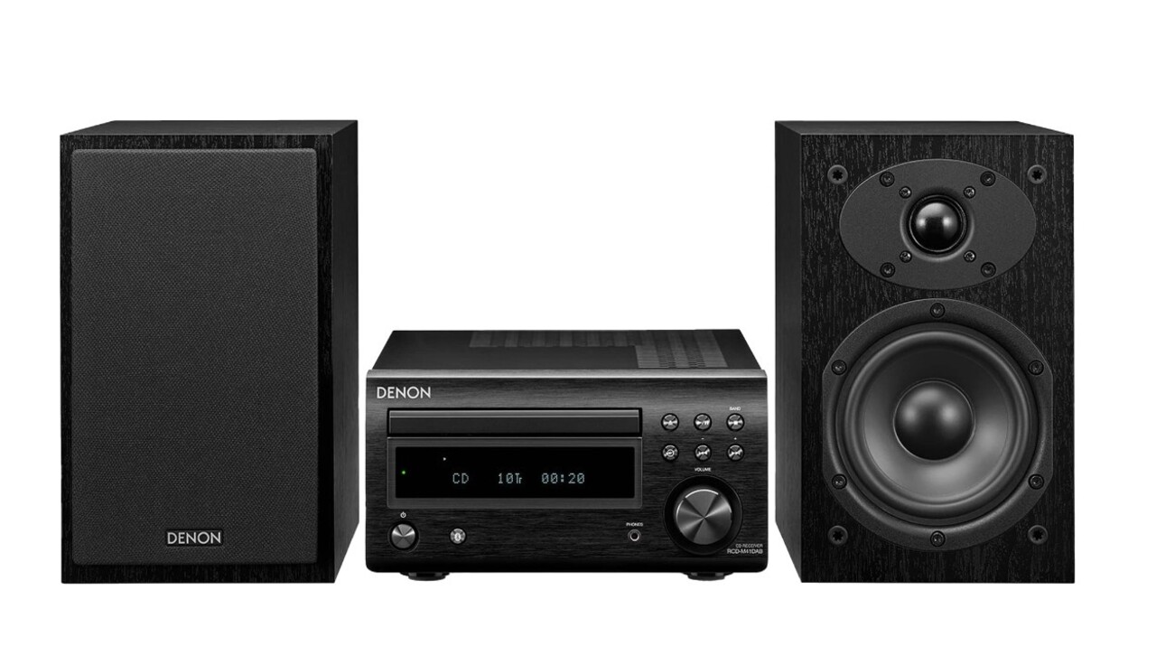 Denon Denon D-M41DAB Zwart - Radio